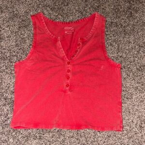 PacSun Red Sleeveless Top